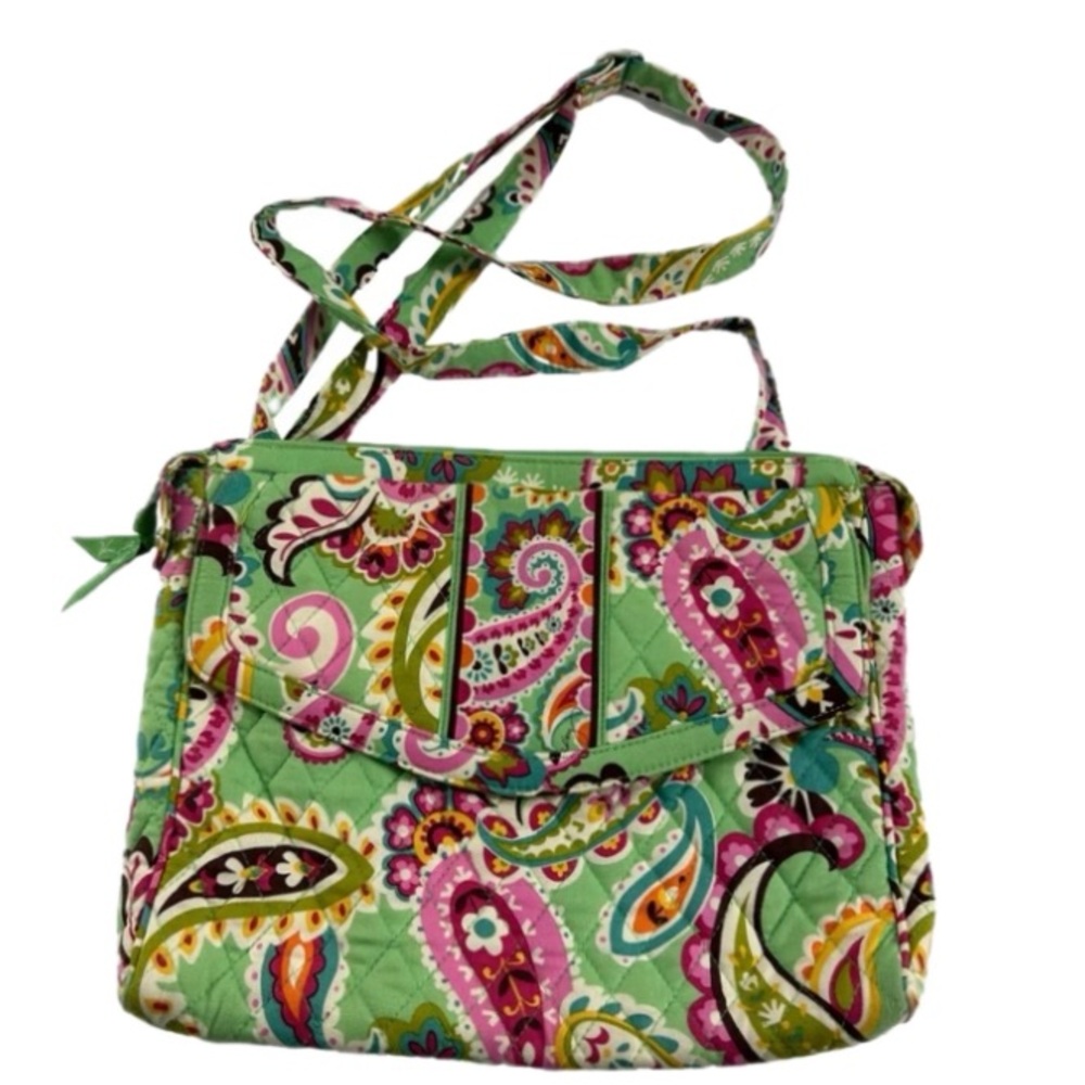 Vera Bradley, Tutti Fruity laptop hipster cross body bag like new